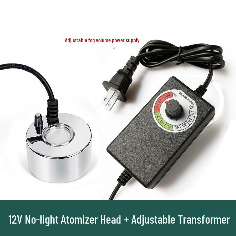 12V Solar-Powered Ultrasonic Single-Head Fog Maker Humidifier