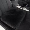 Sheepskin Long Wool Car Seat Breathable Warm Soft Covers Chair Cushion 18" x 18"