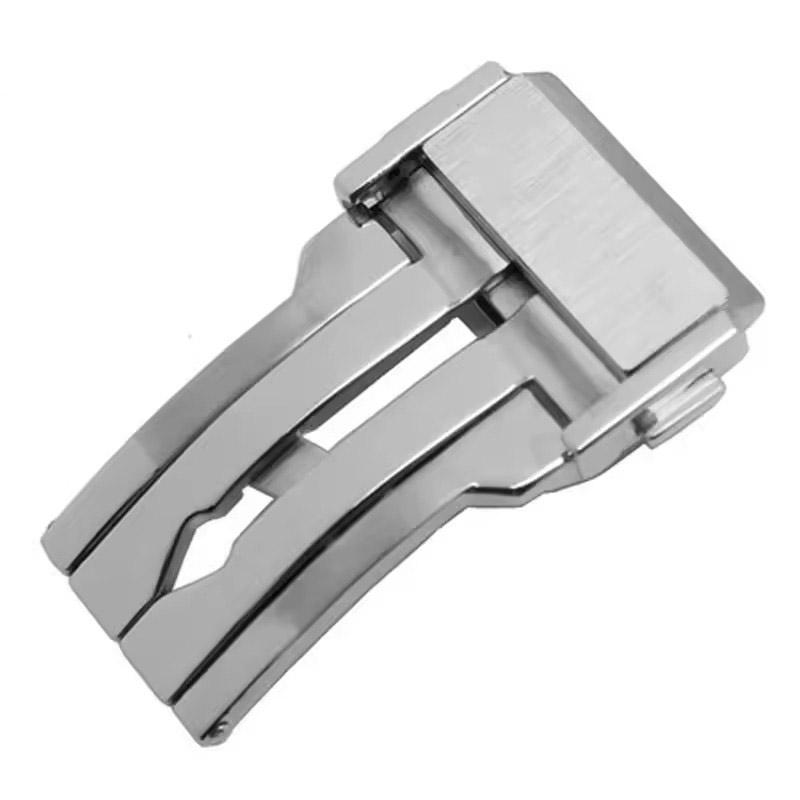 18mm 22mm Solide Edelstahlschließe Mit Werkzeugen Silber Schwarz Passend Für Hublot Big Bang Uhr Herren Silikon Lederarmband Schließe