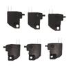 6PCS Motorcycle Brake Light Stop Switch Sensitive Compact Lightweight Black Replacement for Suzuki GY6