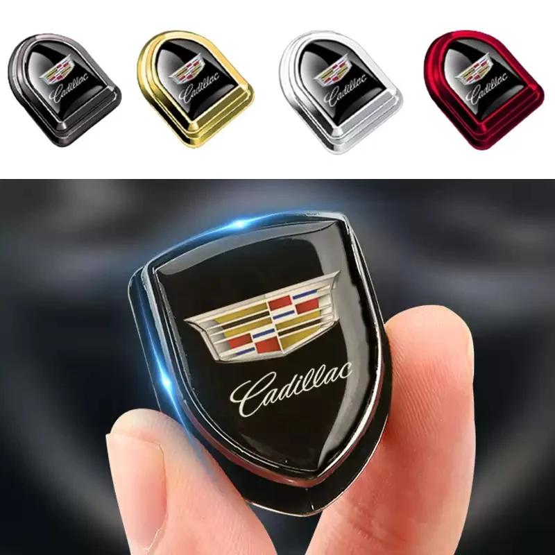 2pcs/4pcs Alloy Car Hooks Sticker Interior Organizer Storage Hanger for Cadillac ATS BLS CT4 CT5 CTS ESCALADE XLR XT4 XT6 XTS