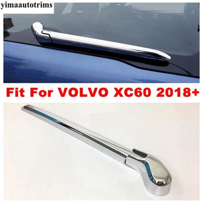 Cache de Protection Décoratif pour Bras d'Essuie-Glace Arrière Pour VOLVO XC60 2018 - 2024 Accessoires ABS Chrome Kit de Rénovation Extérieure