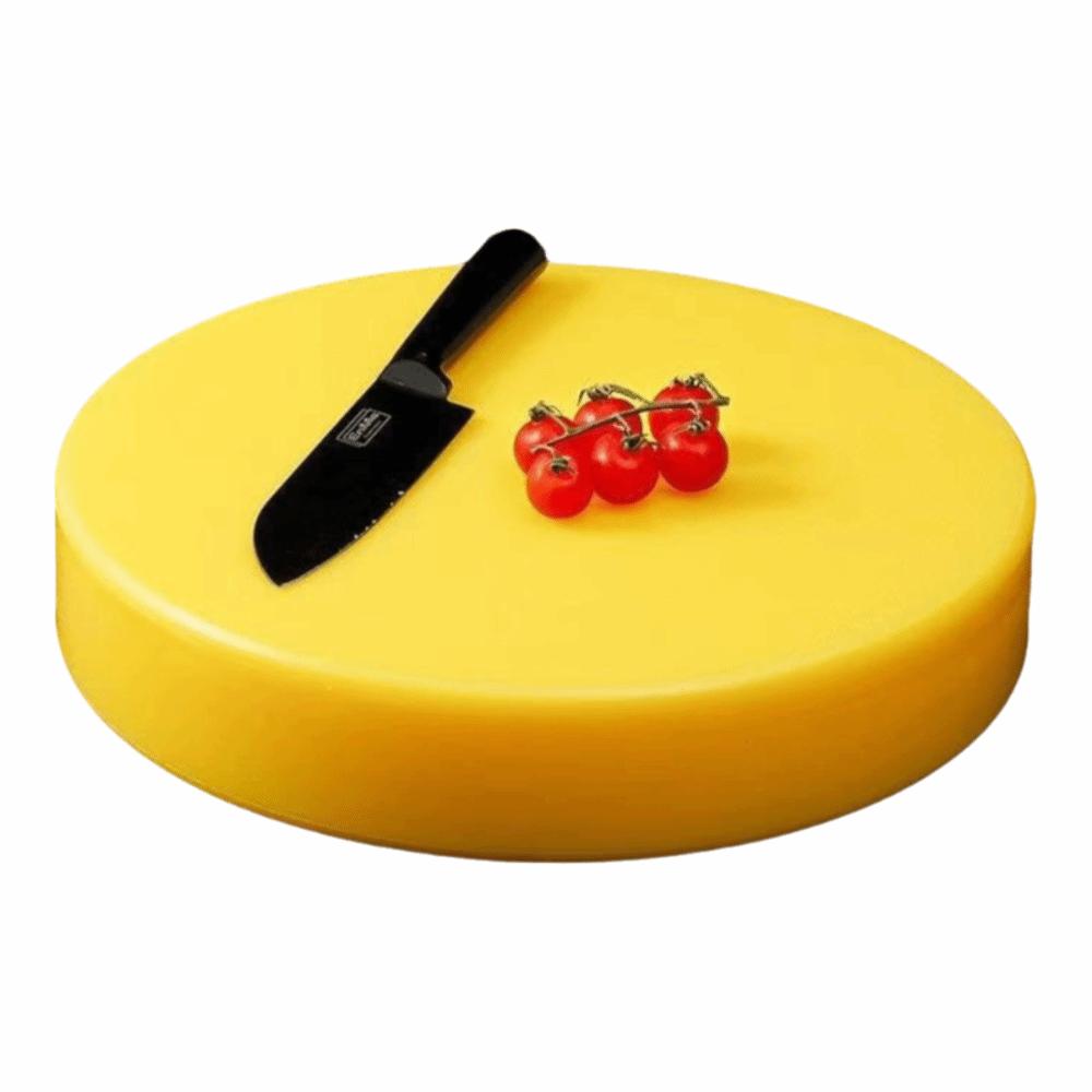 Round Plastic Cutting Board Thickened Double Sided Cut Vegetable Chopping Board Anti Mold Antibacterial Bone Meat Cutting Board