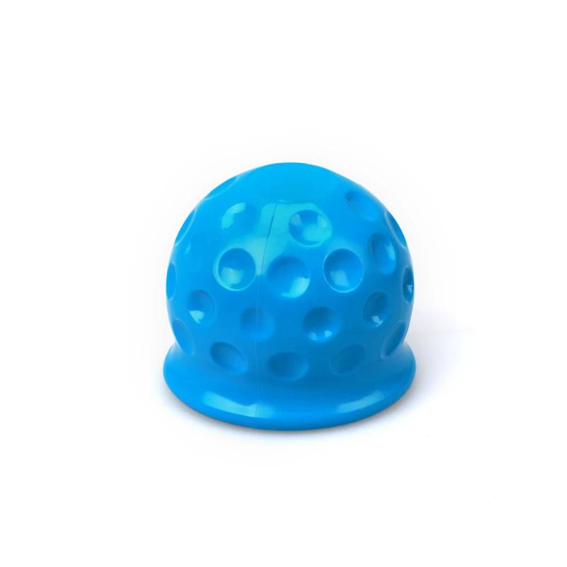 4 Color Universal rubber 55MM Tow Bar Ball Cover Cap Trailer Ball Cover Tow Bar Cap Hitch Trailer Towball Protect Car Accessorie