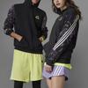 Adidas Logo Hoodie with Contrast Details Men Tops Black HU0255