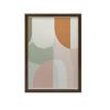 Pastel Harmony Pastel Harmony, 50X70 Cm, Gold Aluminum Frame, 230 Gsm Matte Paper