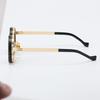 Round Adjustable Dimming Glasses 9 Level Dimming Fishing Sunglasses Outdoor Eyewear  Men Women