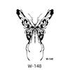 High-End Herbal Non-Reflective Water-Free Tattoo Stickers with Small Patterns