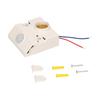 PIR Motion Sensor Lampholder E27 Live Line & Zero Line Wired Motion Activated LED Bulb Lamp Base with Adjustable