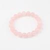 Natural Madagascar Pink Quartz Bracelet for Women DIY Handmade Bracelets Attract Love Grapefruit Pink