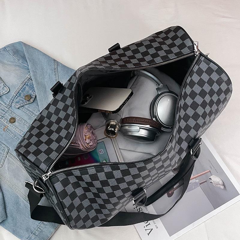 Veľká cestovná taška v kórejskom štýle pre mužov a ženy - Ručná, na rameno alebo crossbody taška do posilňovne