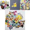 Premium Quality Pokemon Stickers Collection Featuring Mimikyu Pikachu Bulbasaur Sun Moon
