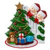 Beautiful Zibi Diy Christmas Family Resin Mask Ornament Celebratory Santa Design For Festive Cheer