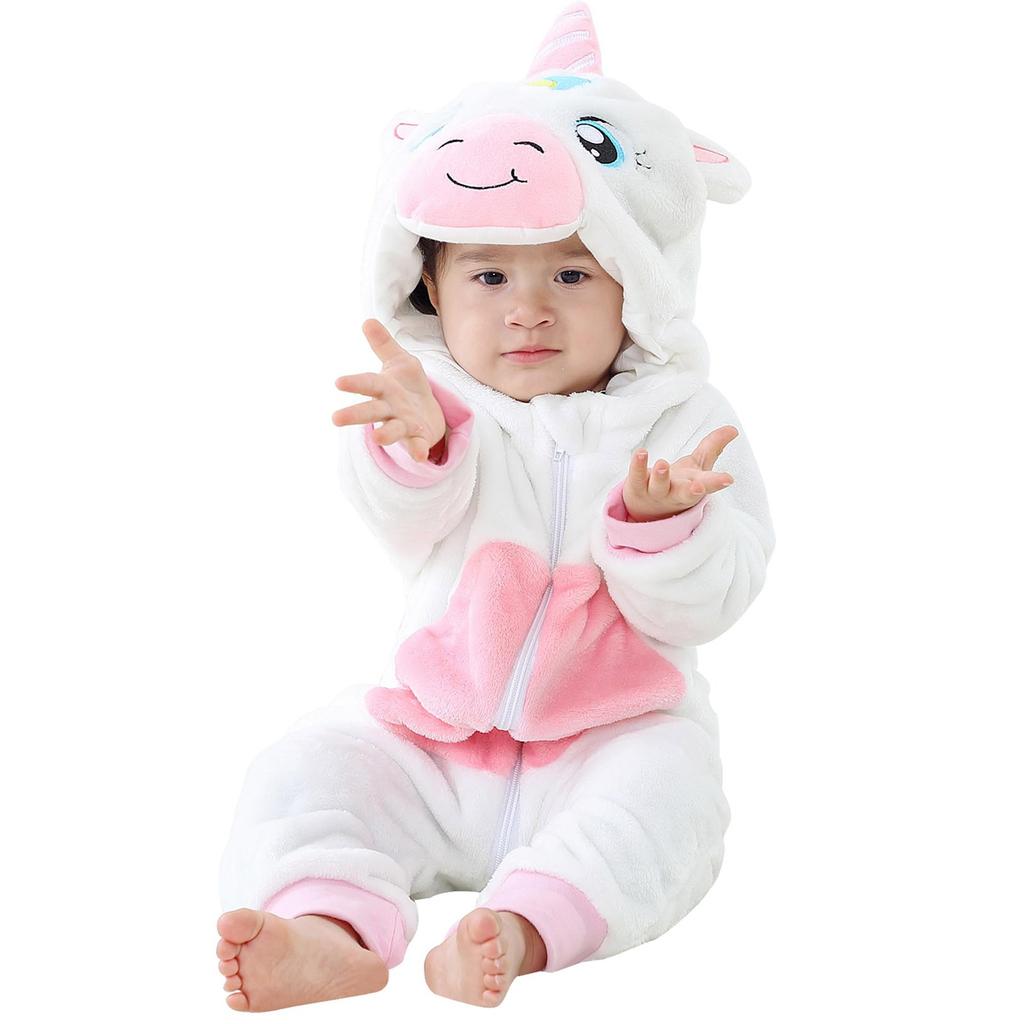 Baby Toddler Animals Cosplay Cute Cartoon Pajamas Costume Romper Jumpsuit