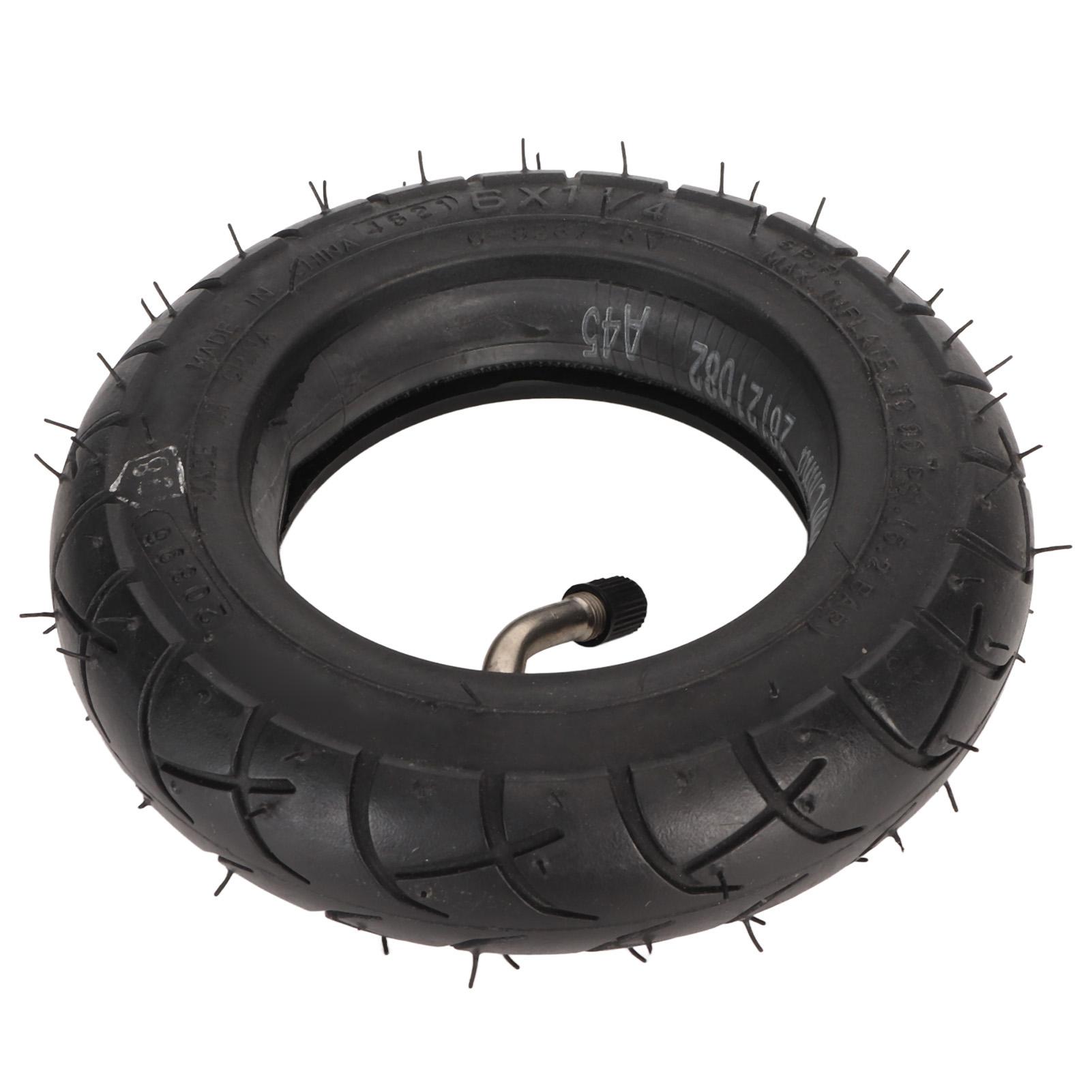 

6X1 1/4 6 дюймовые шины для электросамоката Электросамокат Утолщенные резиновые внутренние и внешние шины Замена