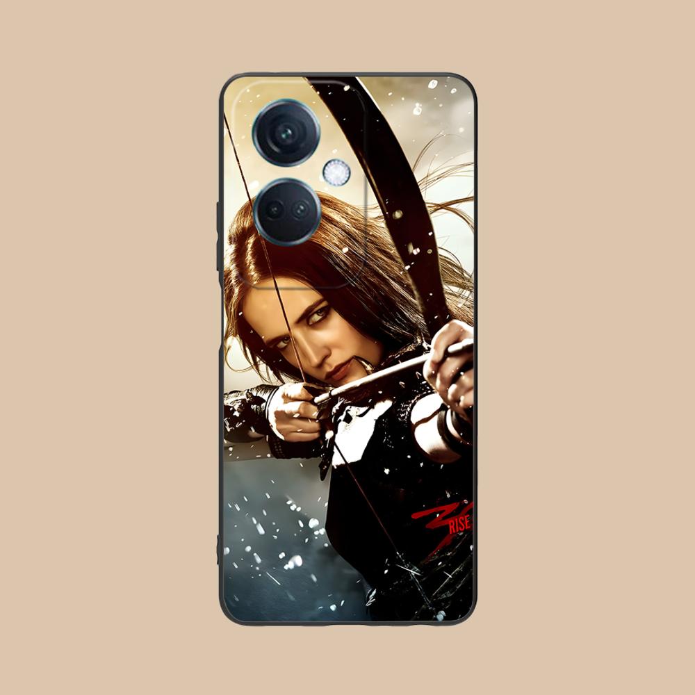 Eva Green Matte TPU Mobile Phone Case for OPPO Reno 14 13 12 11 10 9 8 7 6 5 F T Pro 5G Colorful Printing Cover