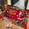 Christmas Theme Floor Carpet, Soft Area Rug, Xmas Indoor Home Holiday Decoration