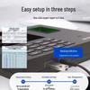 Deli Biometric Time Attendance Machine CN Plug (adapter Included)