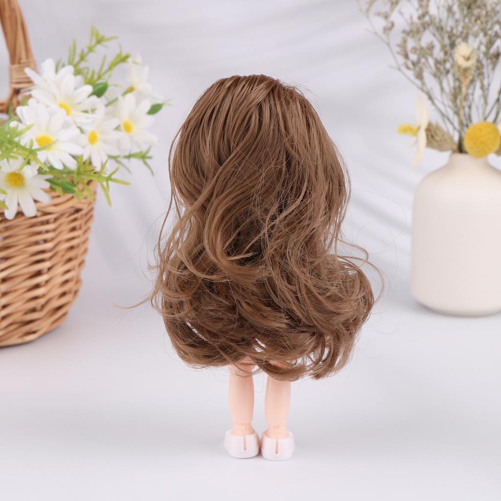 16cm Articulated Fashion Doll 13 Movable Joints Nude Unfinished Body DIY Dress Up Toy Ideal Gift for Girls