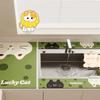 Cartoon Sink Absorbent Mat 10x60cm Coffee Pad Durable Desk Mat  Kitchen Bathroom