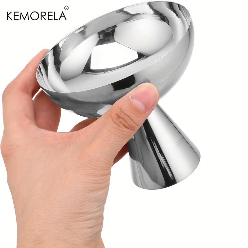Stainless Steel Dessert Cups, Round Pudding Cups & Ice Cream Bowls for Salad Fruit, Party Wedding Restaurant Serving Set