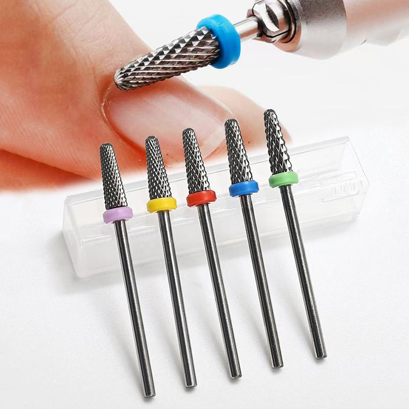 Tungsten Steel Nail Drill Bit Apparatus Nail Files Bits Electric Milling Cutter For Manicure Burr Drills Pedicure Tools