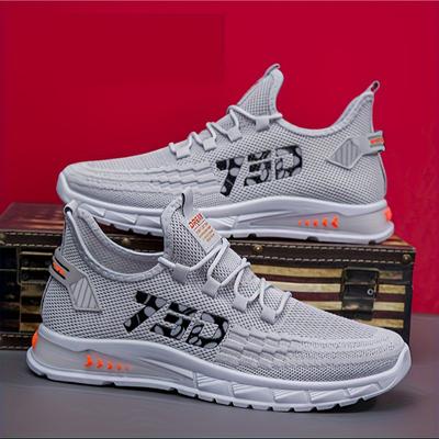 Instapsneakers voor heren met veters - Geurbestendige sportschoenen - Lichtgewicht en ademend