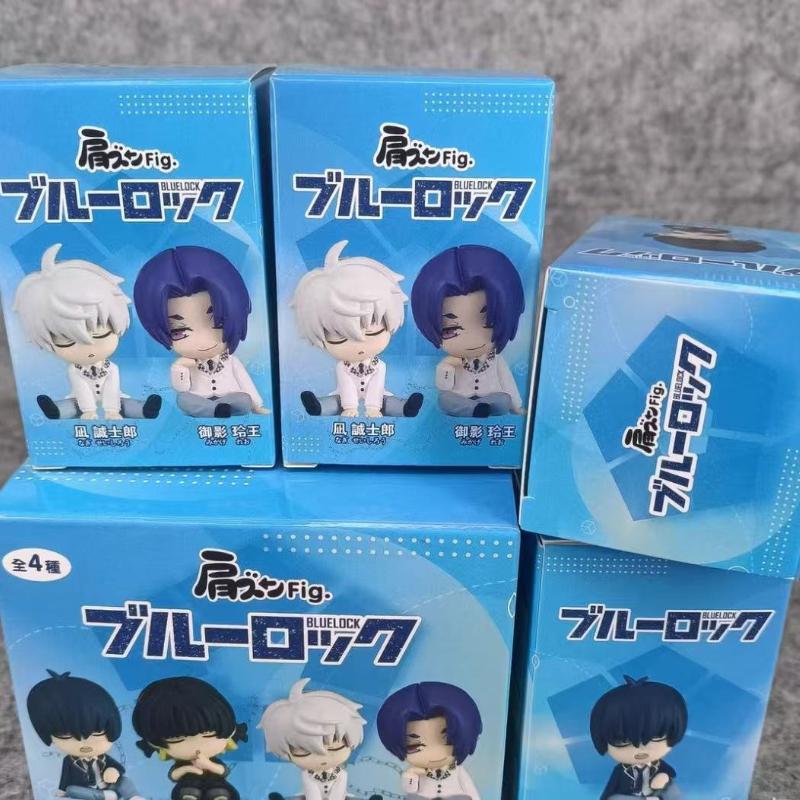 BLUE LOCK Blind Box Isagi Yoichi Bachira Meguru Nagi Seishiro Mikage Reo Model Toys Shoulder To Shoulder Action Figure Kid Gifts