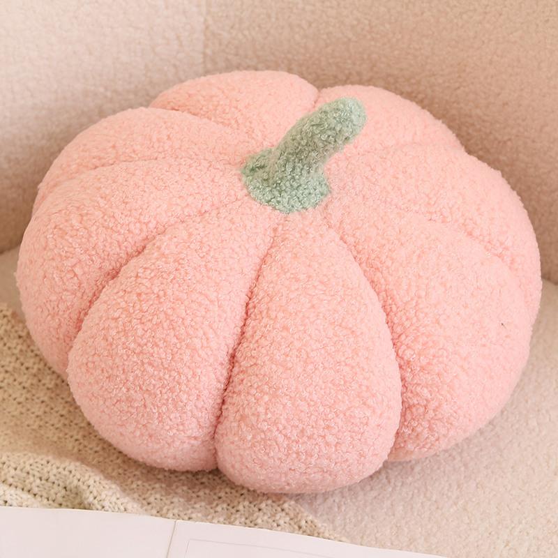 Decorative Cushion Activity Plush Nordic Sofa Backrest Orange Pumpkin Pillow for Living Room Cute Pillow Home Decoration