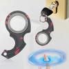 Metal Spinner Fidget Toy Stress Anxiety Relief Finger Flexibility Training Decompression Fingertip Spinning Top Toy Kids Teens Adults Birthday Gift