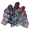 Fashion New Print 175*70cm Classic British Plaid Women Chiffon Hijab Scarf Lady Wraps Shawls Muslim Headband Islamic Scarves