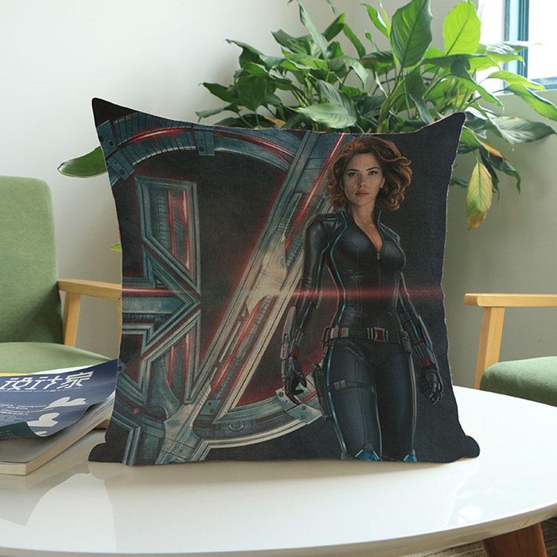Vibrant Multi-color Avengers Cushion Covers For Home And Office Decoration