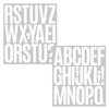 3-inch Letter Sticker DIY English Decorative Mailbox Car Pull Flag Waterproof Creative Digital Letter Sticker