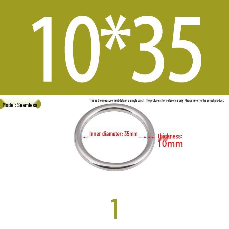 304 Stainless Steel Seamless O-Ring for Lifting and Hammock Yoga Connection