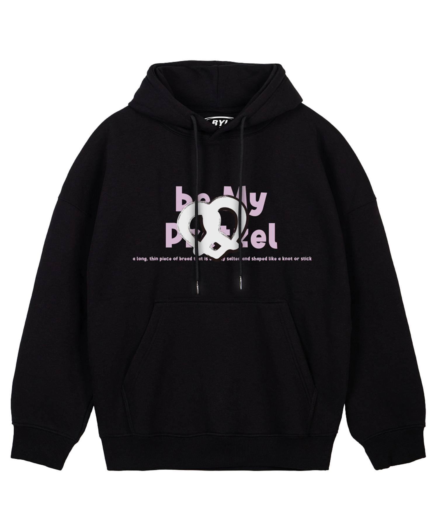 Худи Biel Be My Pretzel Черное M (Brushed)