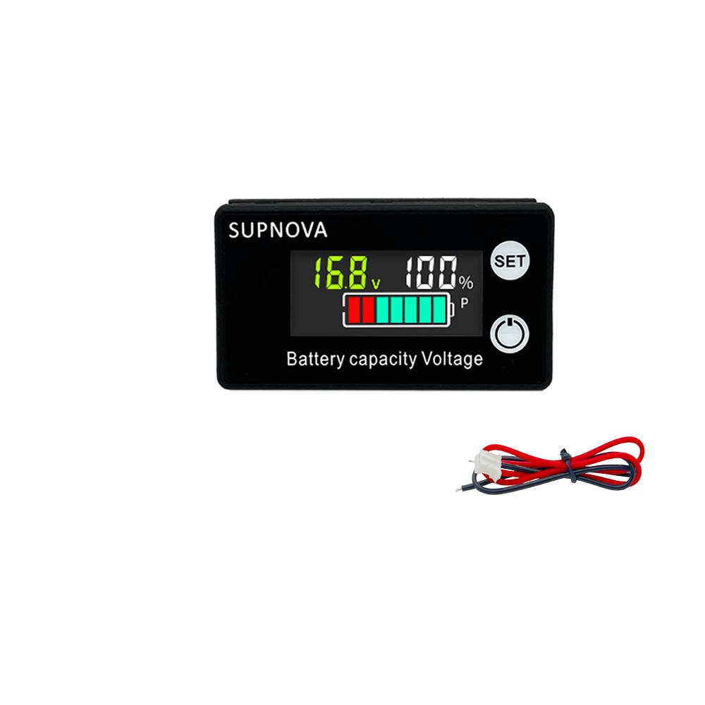 3S-20S DC Battery Voltmeter DC 8V-100V Capacity Indicator Power Meter Lithium LiFePO4 lead-acid cell 12V 24V 48V 60V 72V 84V
