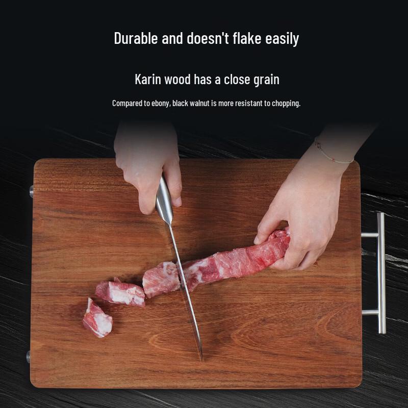 Jianmin Pearwood Solid Wood Double-Sided Cutting Board