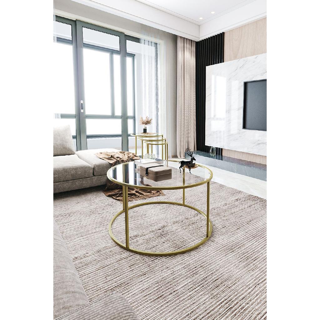 - Gold Berlin Coffee Table - 60cm