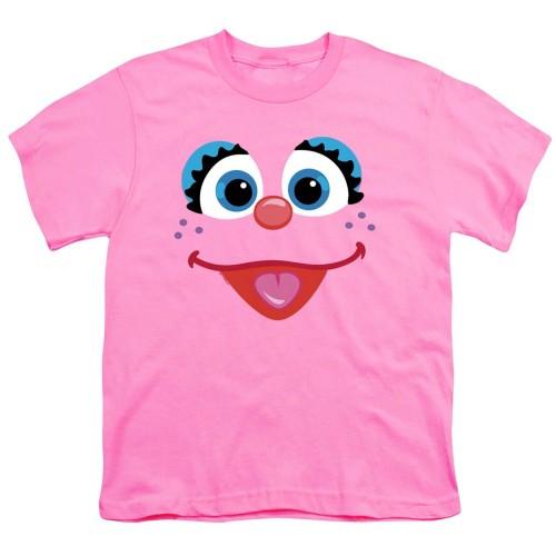 Sesame Street Childrens/Kids Abby Face T-Shirt