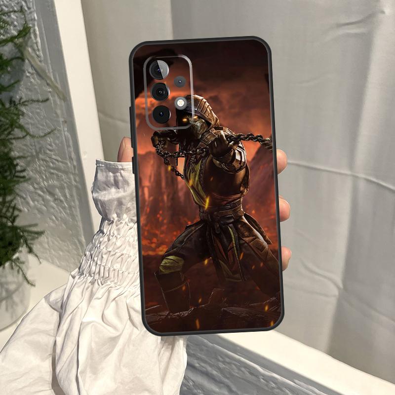 Mortal Combat Case For Samsung Galaxy A54 A34 A52 A21S A12 A22 A32 A14 A13 A23 A33 A53 A73 A51 A71 Cover