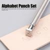 37pcs Stamping Dies Number Punch Set Punch Tool Leather Hand Tool  DIY Projects