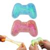 Glitter Filled Squeeze Ball Shell Slow Rising Squishy Toy Portable Fidget Toy  Travel Entertainment