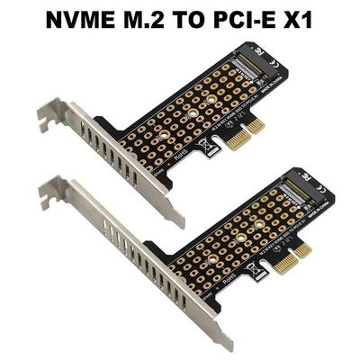 Adapter PCIE na NVME SSD PCIe 4.0/3.0 X1 x1 X4 x8 x16 do M.2 M Key Karta Rozszerzająca Riser dla 2230 2242 2260 2280 Dysk Twardy M2 SSD