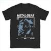 2025 Men's Women's MGS1 Solid Snake Game T-Shirt Metal Gear Cotton Top Funny Short Sleeve O-Neck T-Shirt Classic T-Shirt