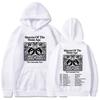 Mikiny The Catacombs Tour 2025 QUEENS OF THE STONE AGE QOTSA Kapely Mikiny Fleecové Volné Mikiny s Kapucí Pánské Oblečení Unisex