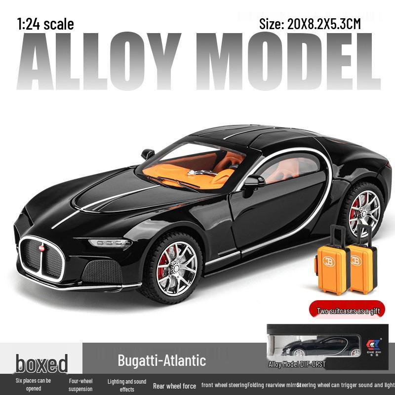 1:24 G63 Alloy Off-Road Toy Car, Six-Doors Open, Light & Sound, Pull-Back Action for Kids