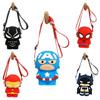 Childrens Spider Man Silicone Pocket Bag With Large Capacity And Durable Design For Girls And Boys