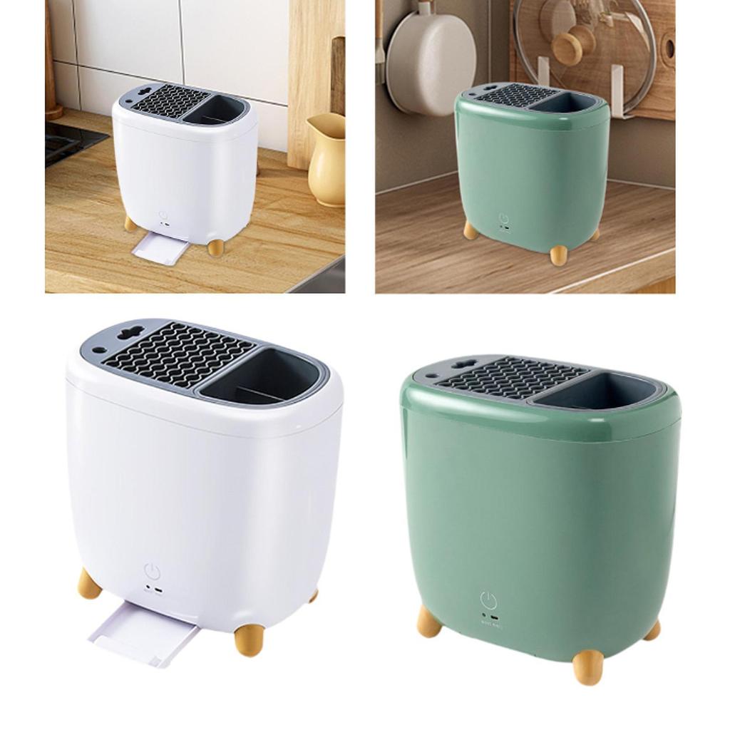 Knife Holder with Drying Function Multifunctional for Kitchen for Counter Smart Universal Knife Storage Organizer Knife Block