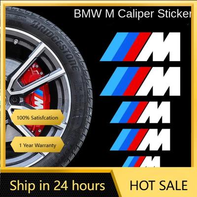 2025 Hot Car Brake Caliper Sticker Heat Resistant Decal For M X1 X3 X5 X6 X7 E30 E90 M3 E84 E83 F25f10 E91 E60 F15 F16 E70 F