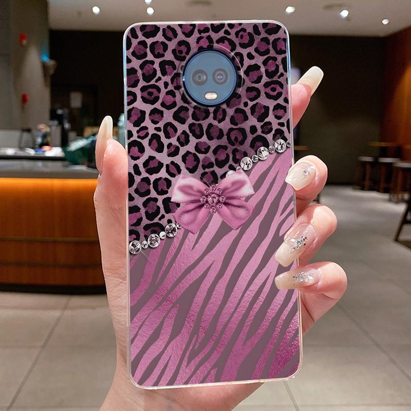 For Motorola Moto G6 Plus Case Clear Luxury Fashion Butterfly Flowers Soft Silicone Phone Cover for Motorola G6 Plus G6+ Casing